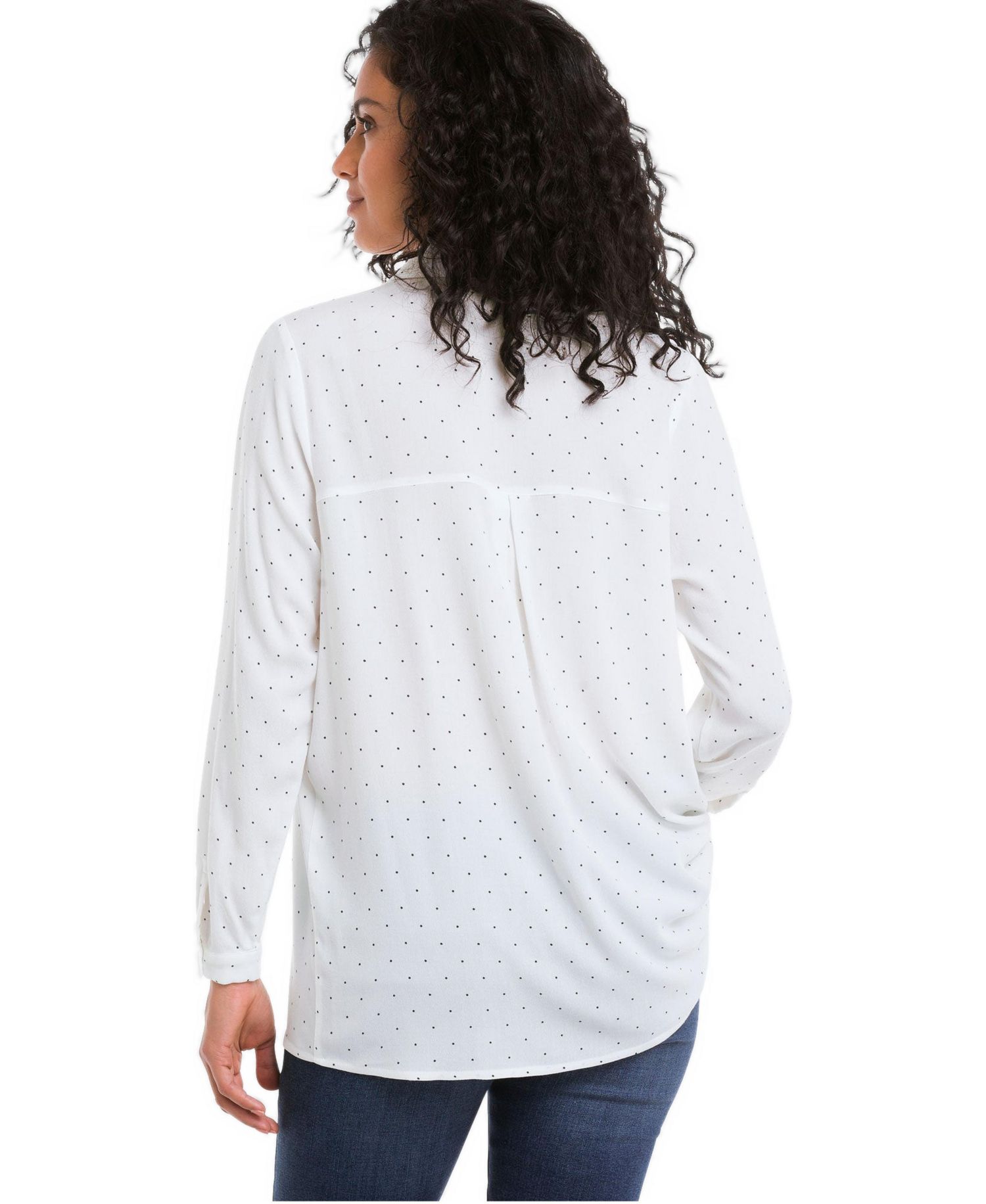 Women's Button Placket Popover Tunic