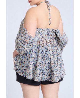 Women's Dramatic Off The Shoulder Top