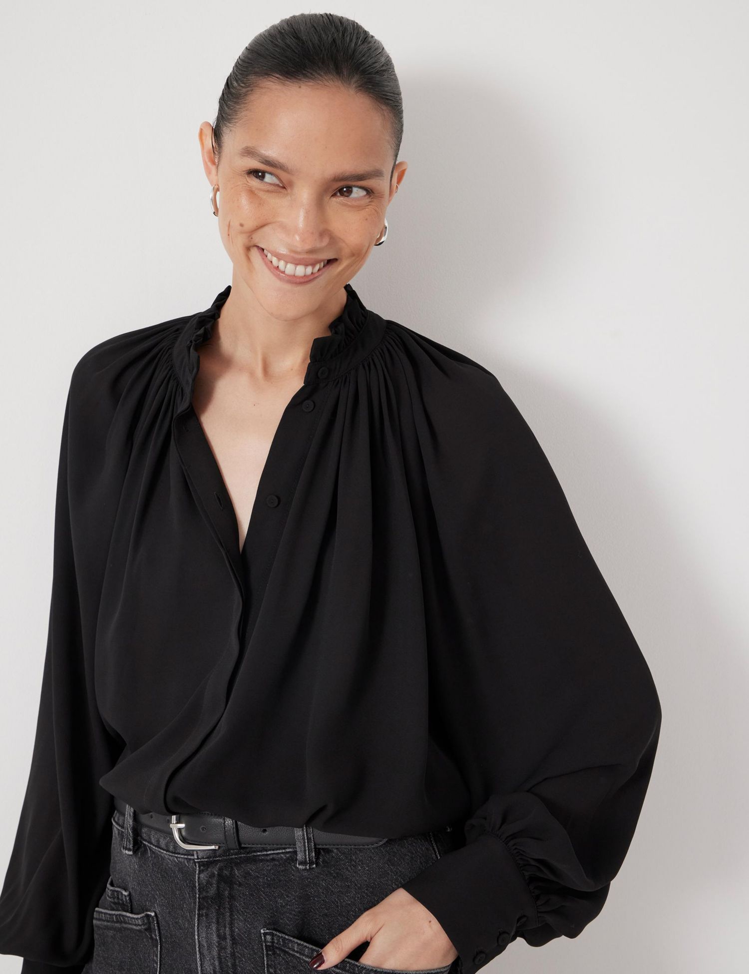 Women's Fleur Floaty Chiffon Blouse