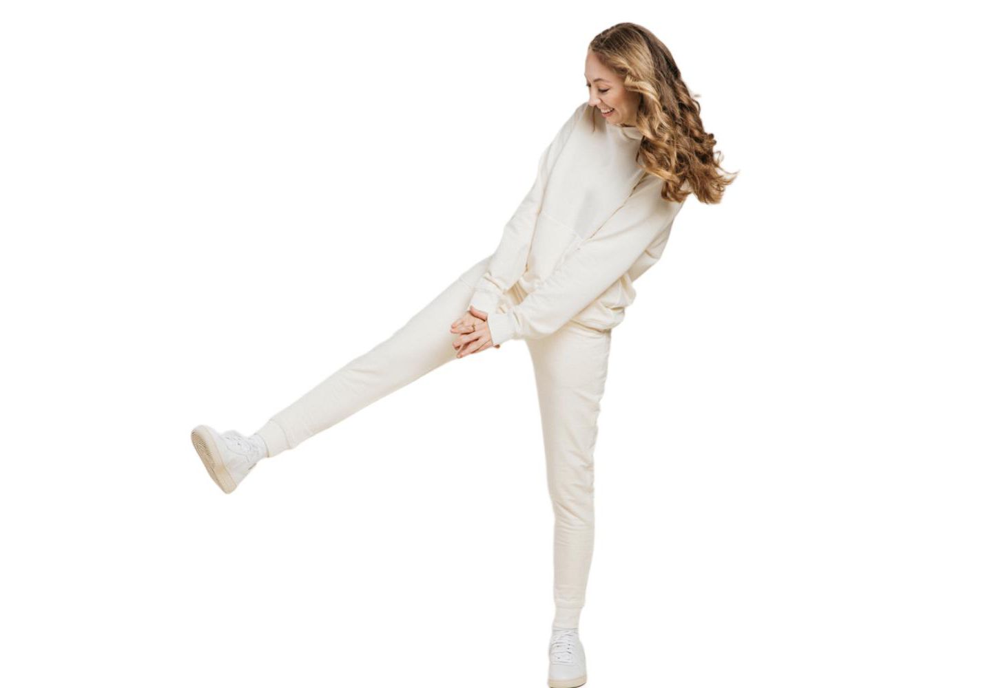 Женские брюки Ocio SoftCore Classic Jogger, цвет: Костяной — фото 3