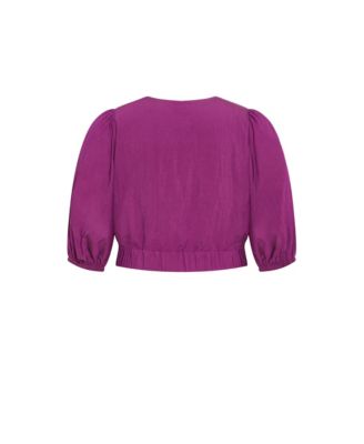 Plus Size Tie Kiki Top