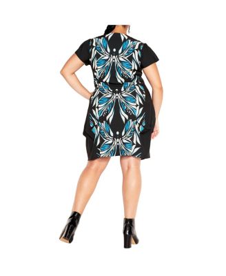 Plus Size Nadia Zip Tunic
