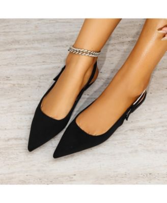 Caitriona Faux Suede Flats