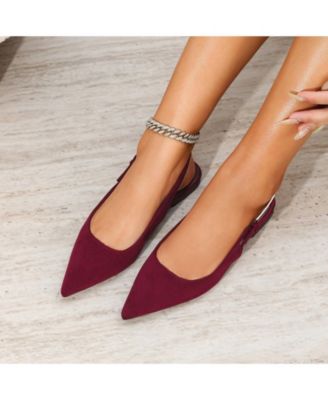 Caitriona Faux Suede Flats