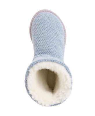 British Knitted Shortie Slippers