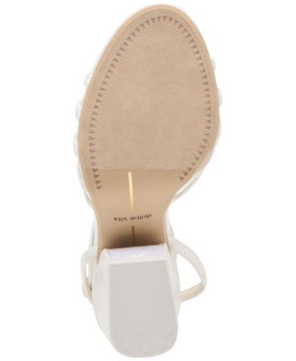 Women's Ronica Two-Piece Strappy Block Heel Dress Sandals