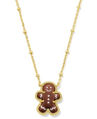 Kendra Scott - 14k Gold-Tone Over Brass Short Pendant Necklace