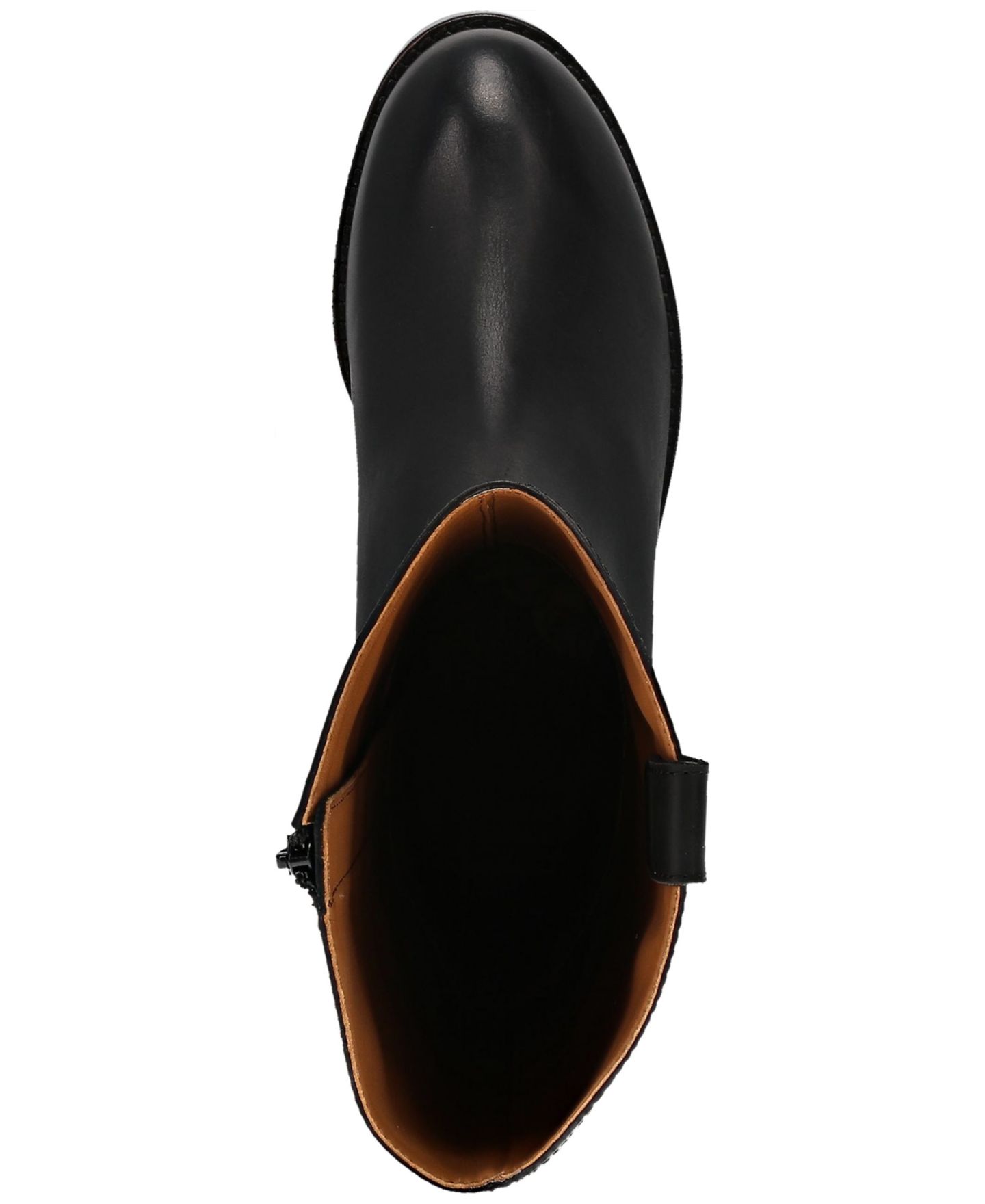 Женские ботинки Frye Melissa Western Knee High Leather, цвет: Чёрный кожаный — фото 4