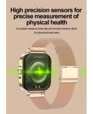 Women's 1.75" Smart Watch with Bluetooth Calling and Health Monitoring