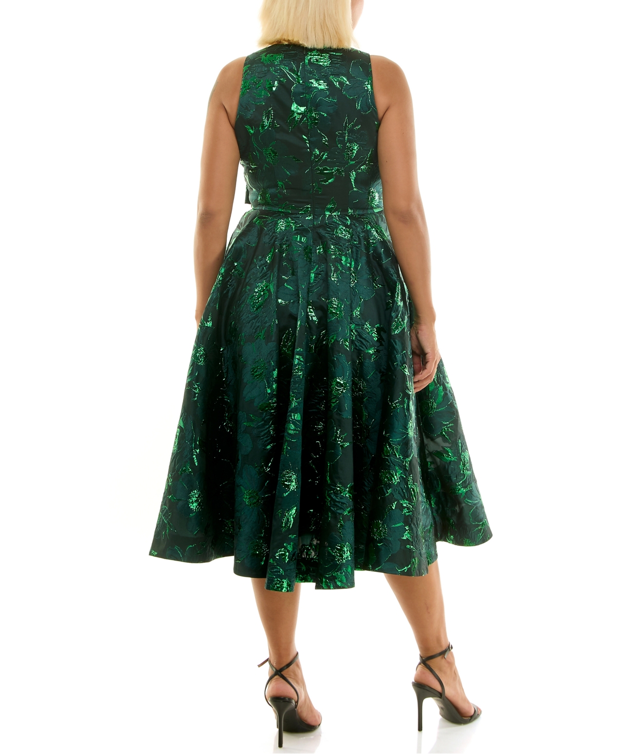 Taylor Women's V-Neck Bow Detail Dress