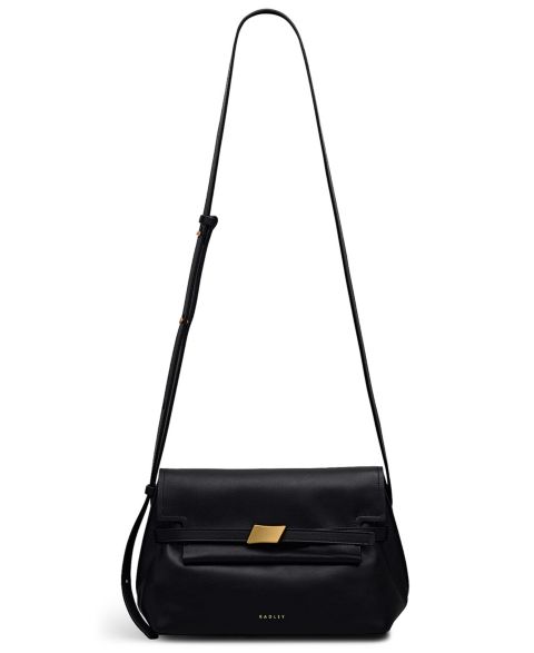 Женская сумка Radley London Christina Small Flapover Crossbody, цвет: Чёрный
