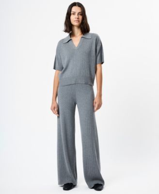 Women's Avier Knit Wide-Leg Lounge Pants