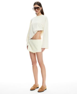 Women's Bloom Round-Neck Long-Sleeve Top