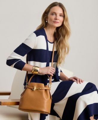 Small Leather Blaike Bucket Bag