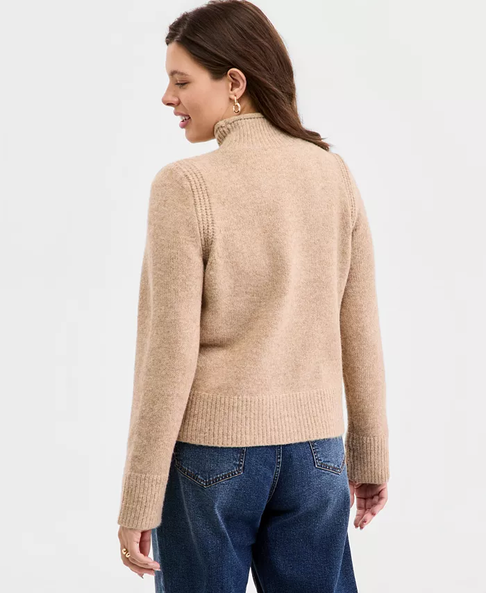 Women's Roll Mock-Neck Sweater - thumbnail 3