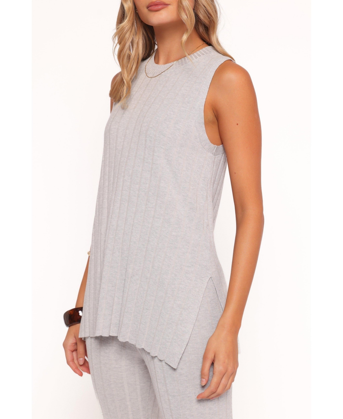 Petal and Pup Women's Silvie Grey Knitted Set