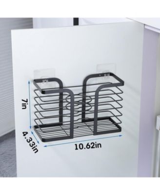 Hair Dryer Holder/Hair Tool Organizer Wall Mount - Metal Wire Bathroom Blow Dryer Holder Hair Styling Hot Tools Organizer for Flat Iron, Curling Wand