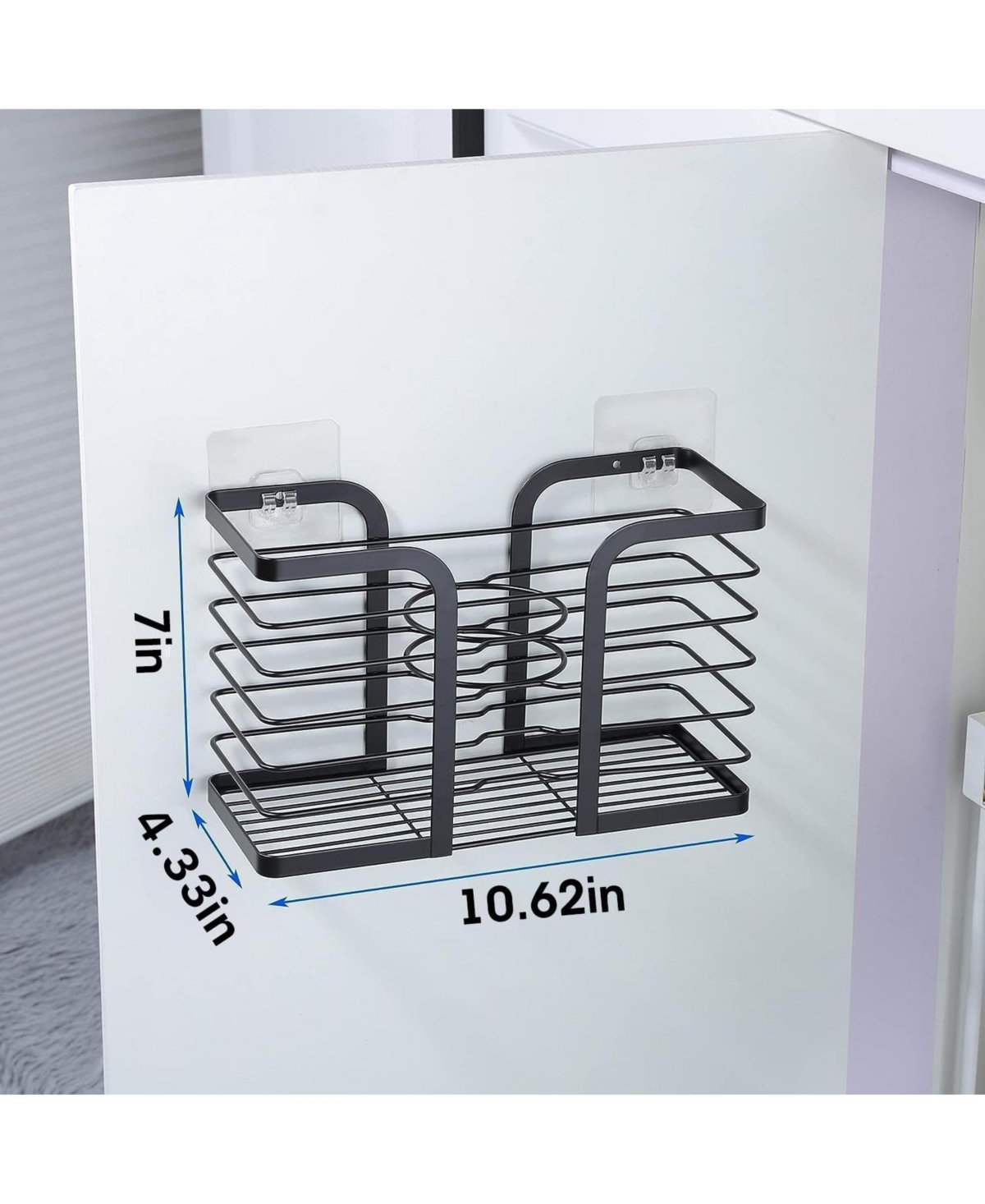 Hair Dryer Holder/Hair Tool Organizer Wall Mount