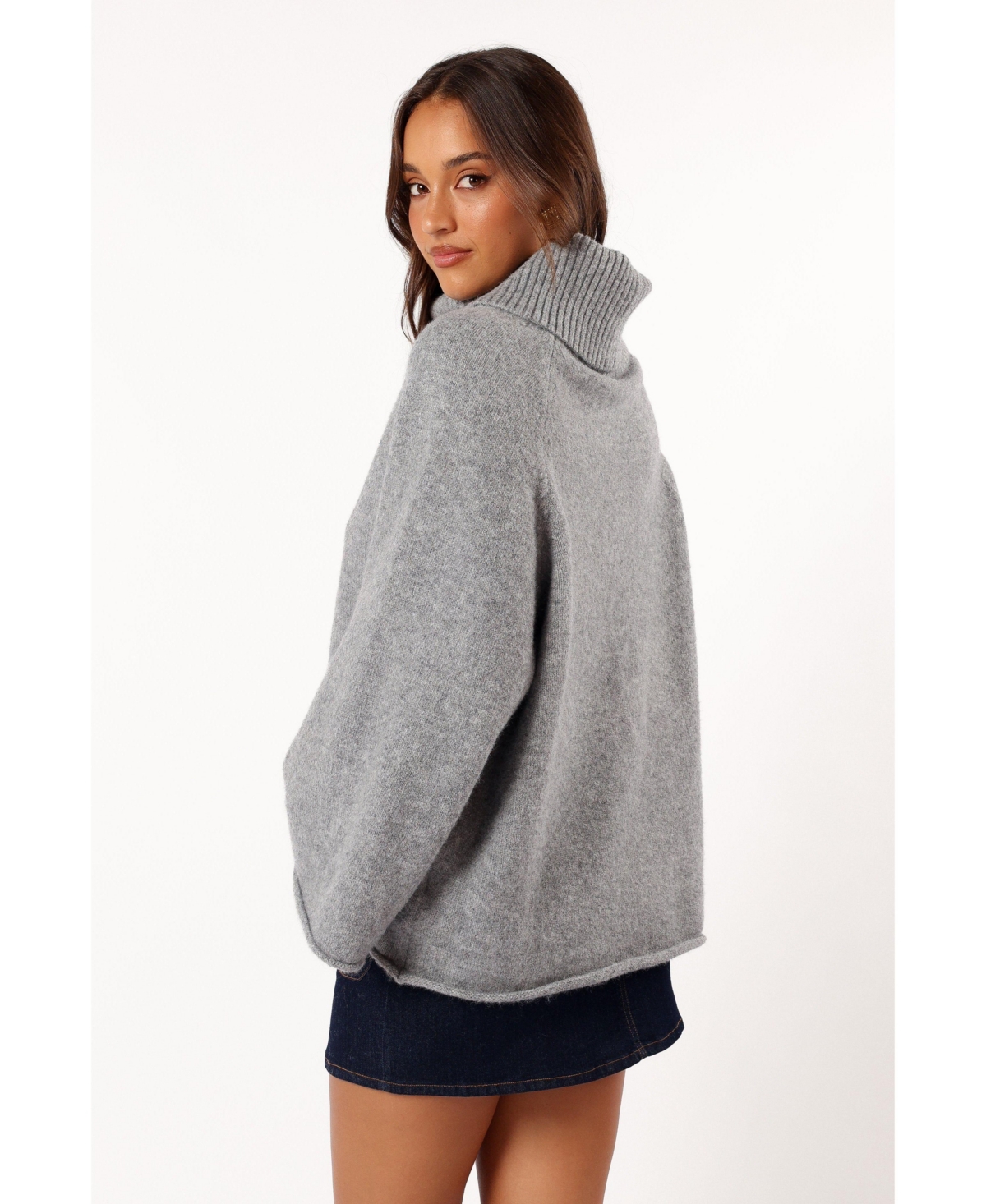 Petal and Pup Women's Bindy Cowlneck Knit Sweater