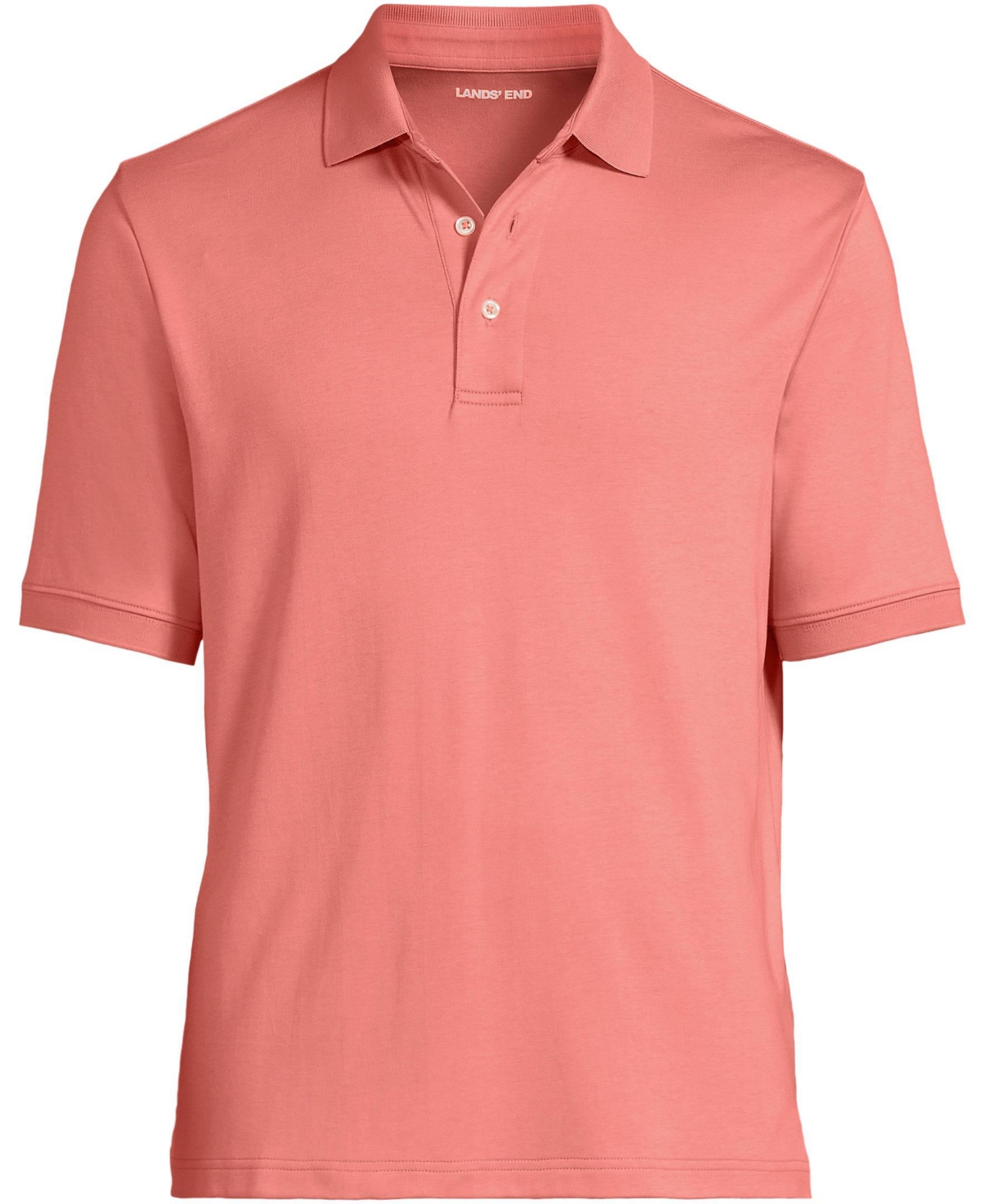 Lands' End Men's Short Sleeve Cotton Supima Polo Shirt