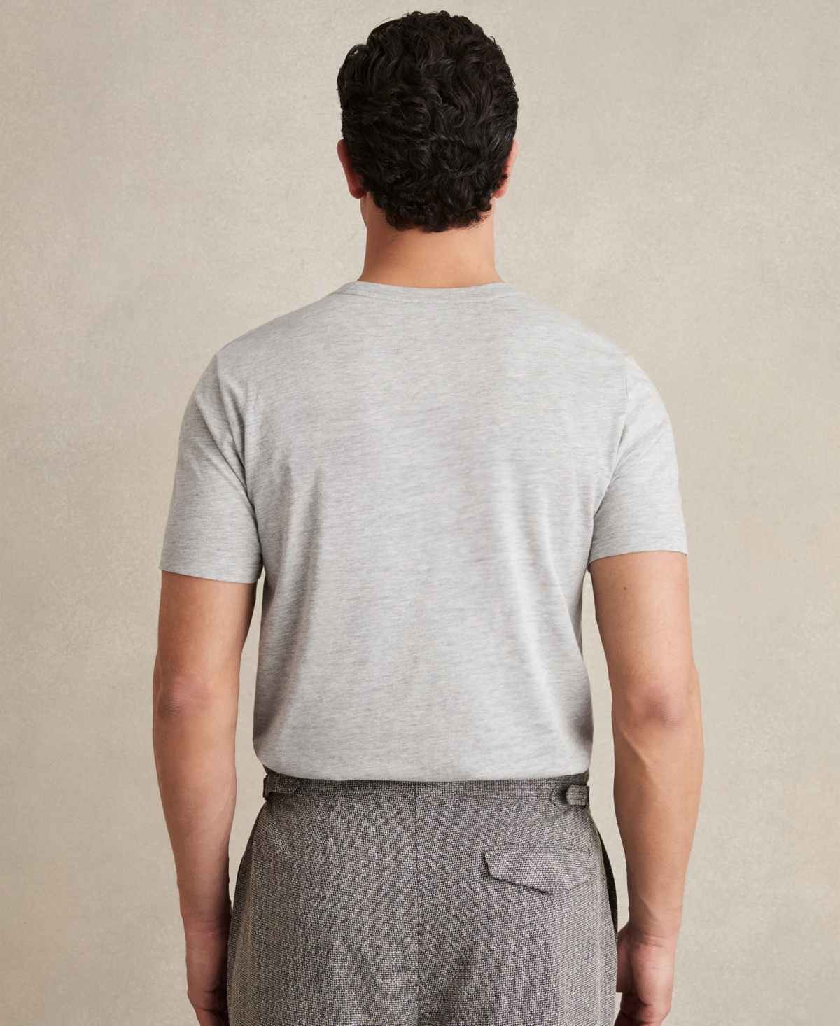 Reiss T-shirt Mit Rundhalsausschnitt In Gray