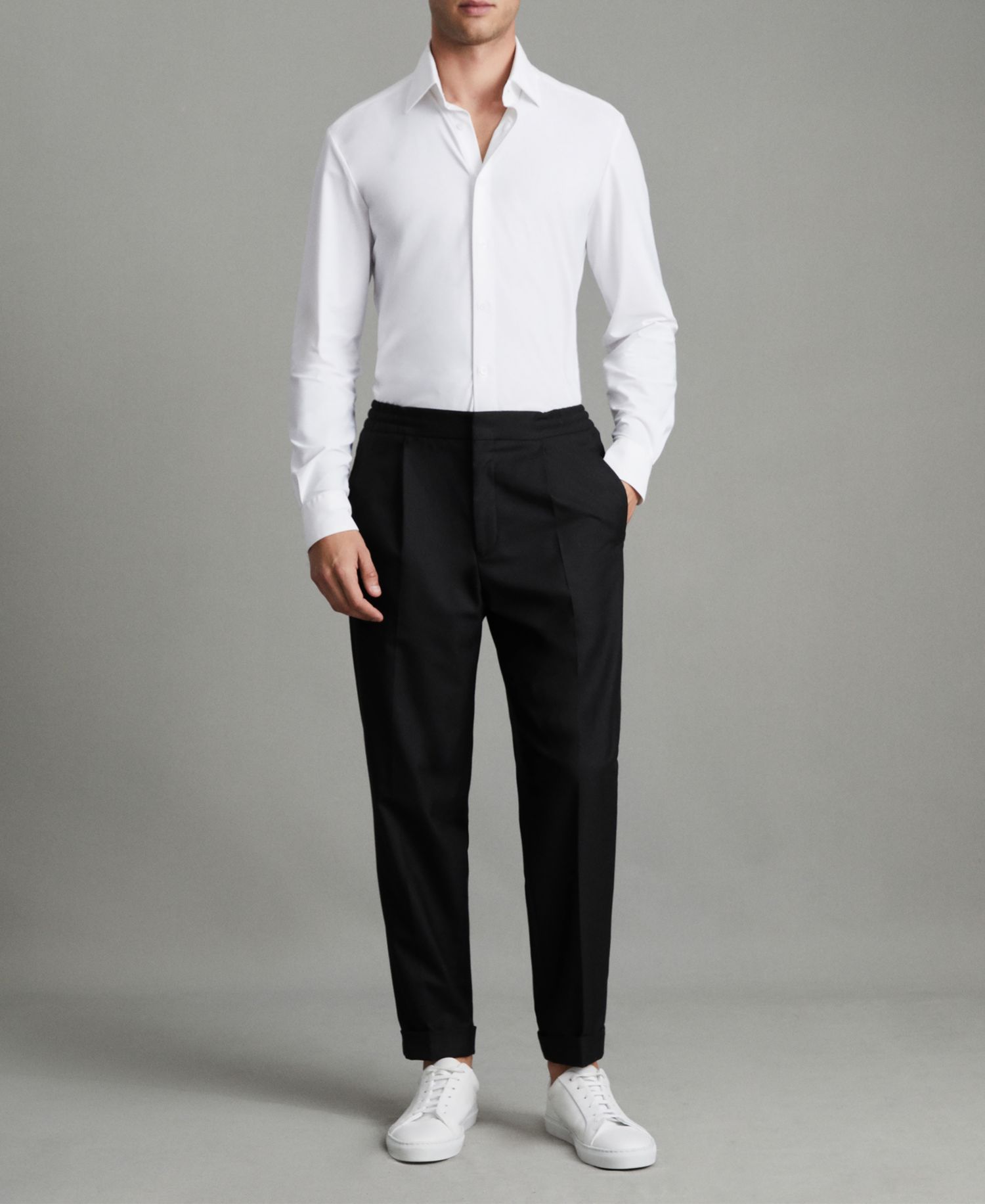 Men's Brighton Relaxed Drawstring Turn-Ups Pants
