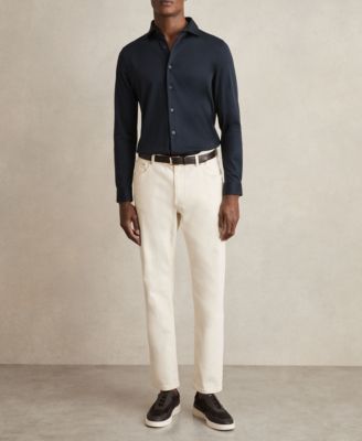 Men's Air-Water Cotton Button-Through Shirt