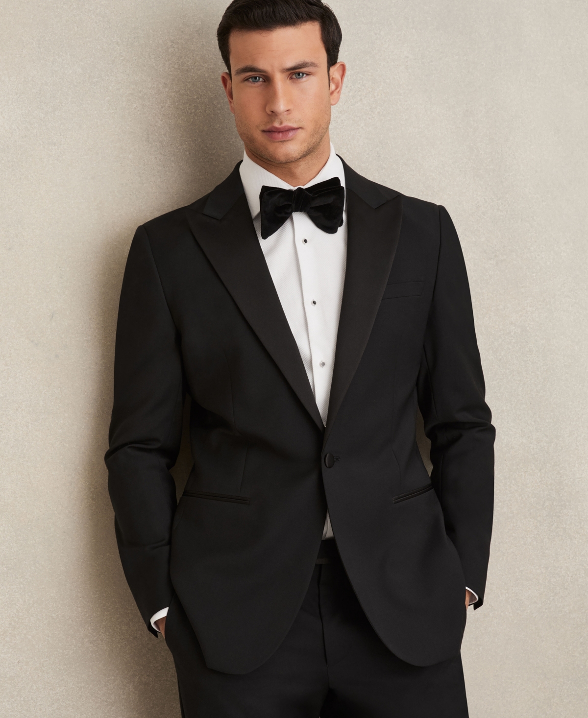 Reiss Men's Cotton Slim-Fit Dinner Shirt