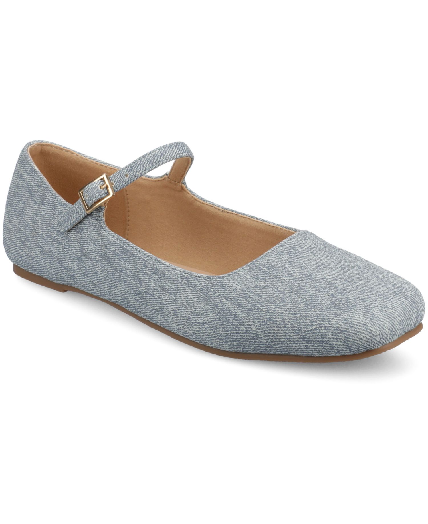 Women's Carrie Square Toe Mary Jane Flats