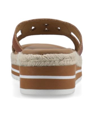 Women's Rosalinda Slip On Open Toe Espadrille Sandals