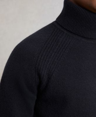 Men's Wool-Cashmere Roll-Neck Sweater