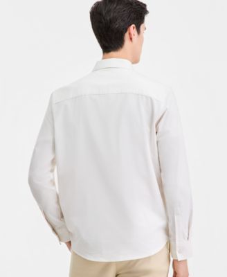 Men's Long-Sleeve Cotton Needle Corduroy Shirt, Macy's Exclusive