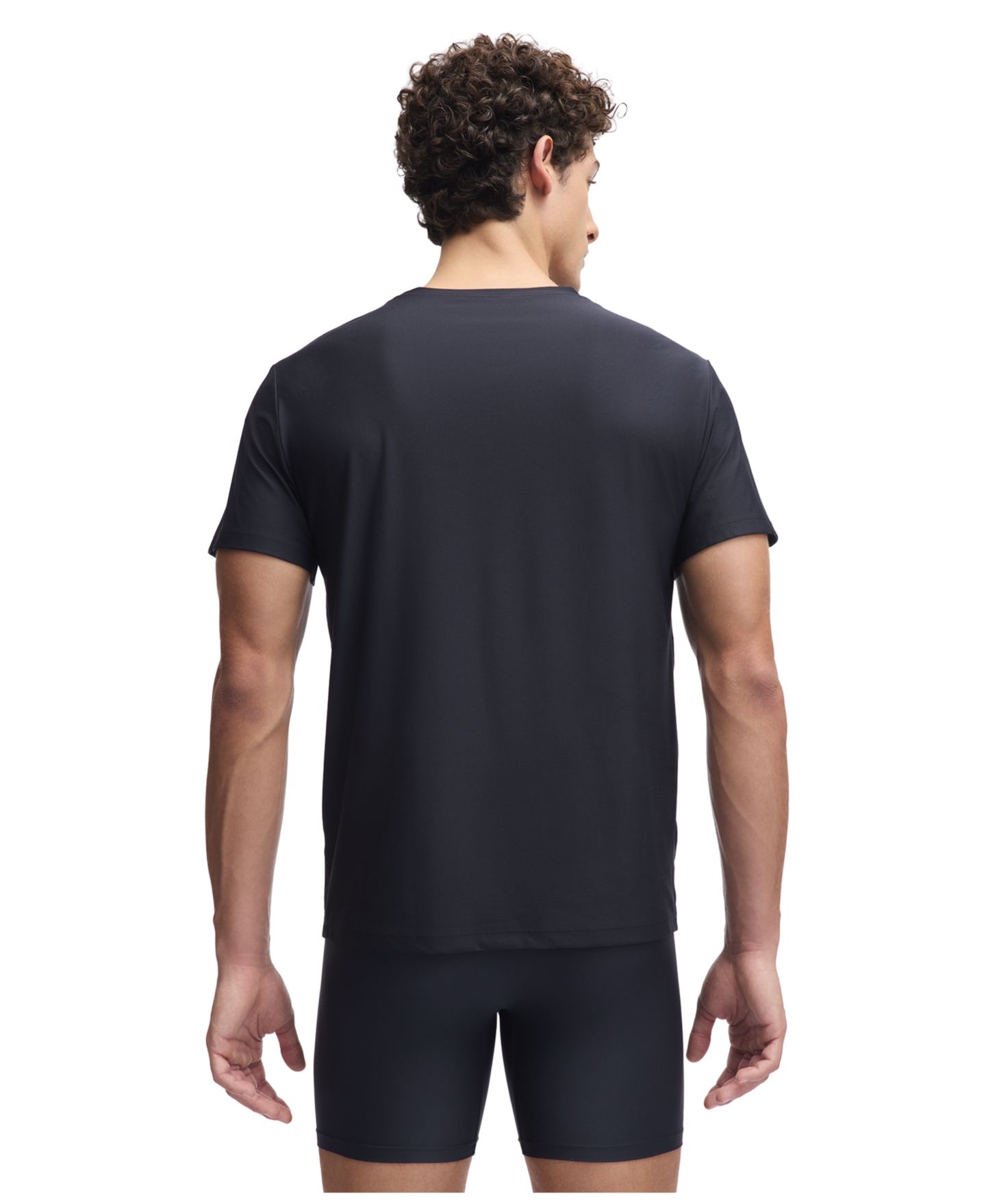 Мужские футболки Under Armour 2pk. Solid Performance Tech Mesh T-Shirts, цвет: Чёрный — фото 4