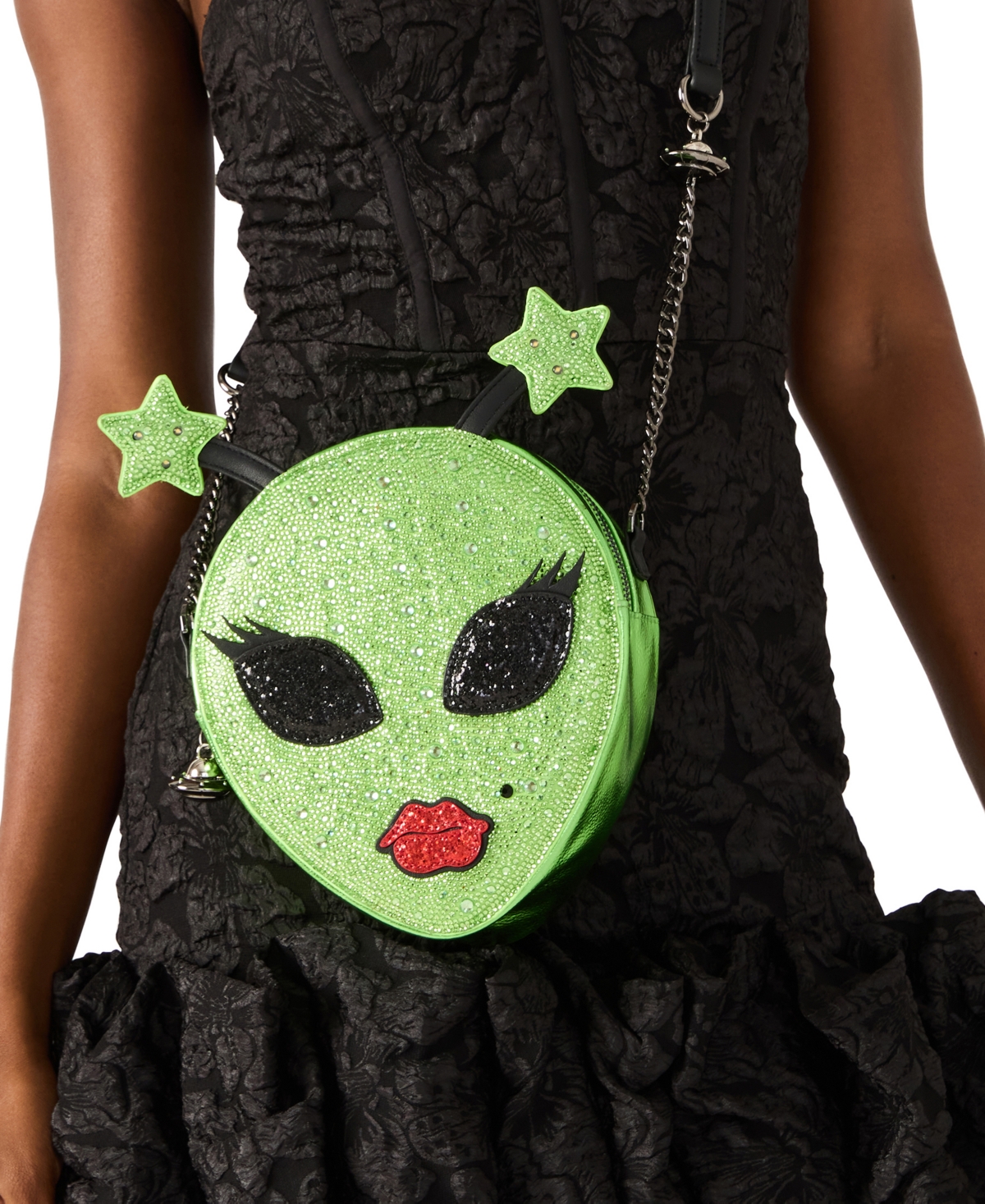 Betsey Johnson Out Of Your Orbit Mini Crossbody Bag