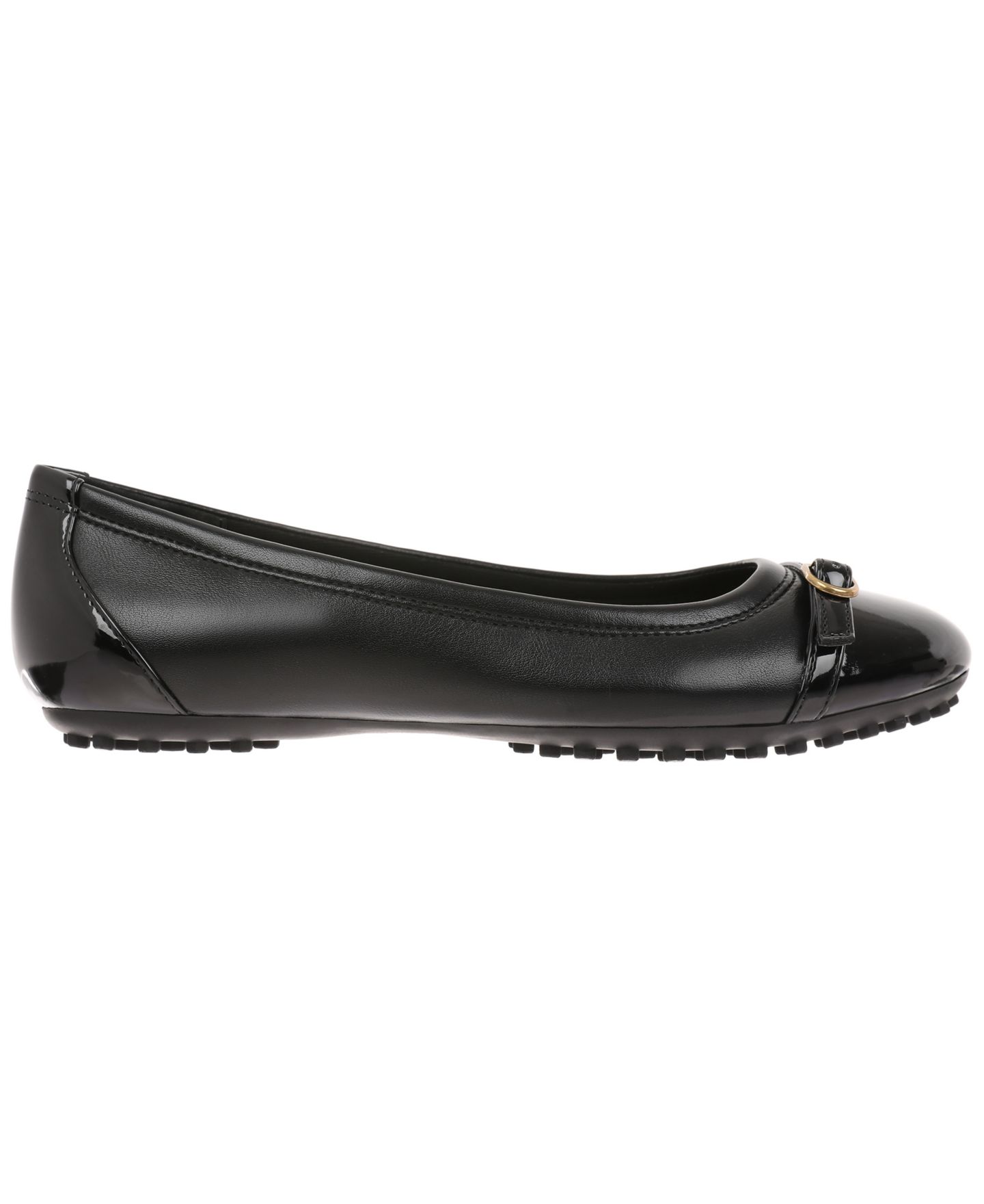 Женские балетки Giani Bernini Carrla Cap Toe Ballet Flats, цвет: Чёрный — фото 2