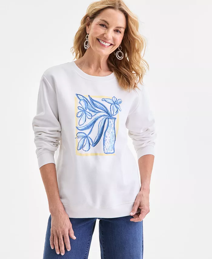 Women's Graphic Crewneck Sweatshirt