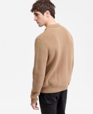 Men's Sweater Trucker Jacket, Macy's Exclusive