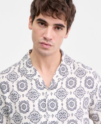 Men's Camp Jaspar Short-Sleeve Shirt, Macy's Exclusive