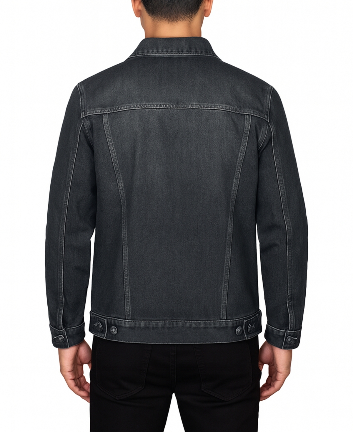 Blu Rock Men's Regular Fit Classic Denim Jacket