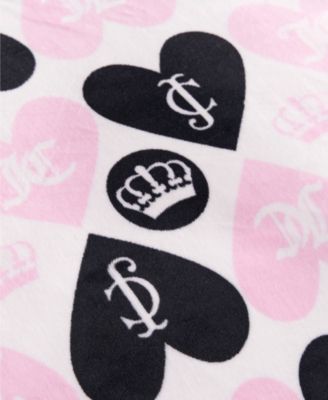 Plush Reversible Queen Heart Logo 4-Pc. Comforter Set, Full/Queen