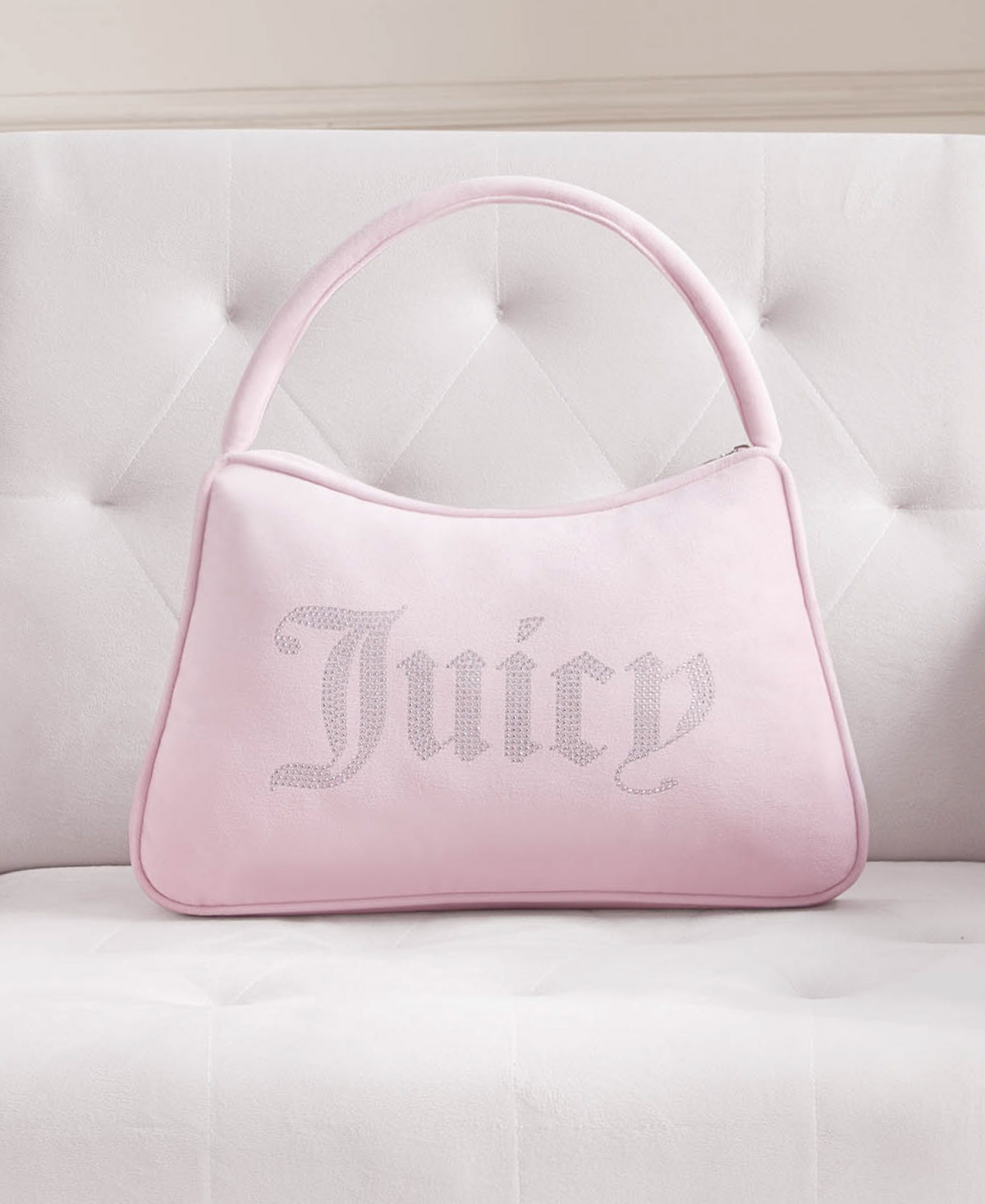Juicy Couture Purse Shaped Decorative Pillow, 10" x 16"