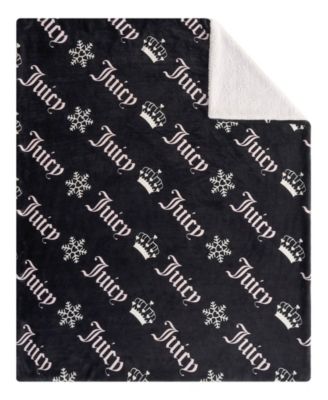 Plush Reversible Sherpa Throw, 50"x 60"