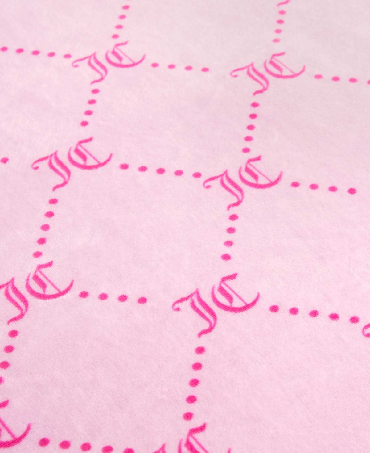 Juicy Couture Plush Reversible Trellis Link 4-Pc. Comforter Set, Full/Queen