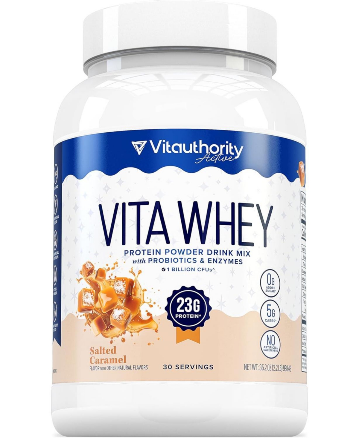 Vita Whey, Salted Caramel, 990gm