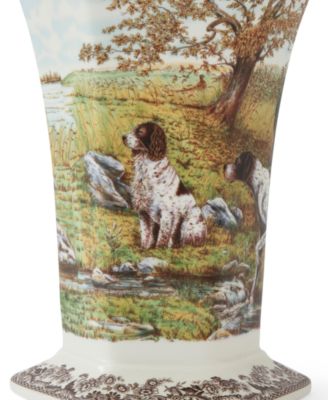 Woodland Hexagonal 10.6" Vase