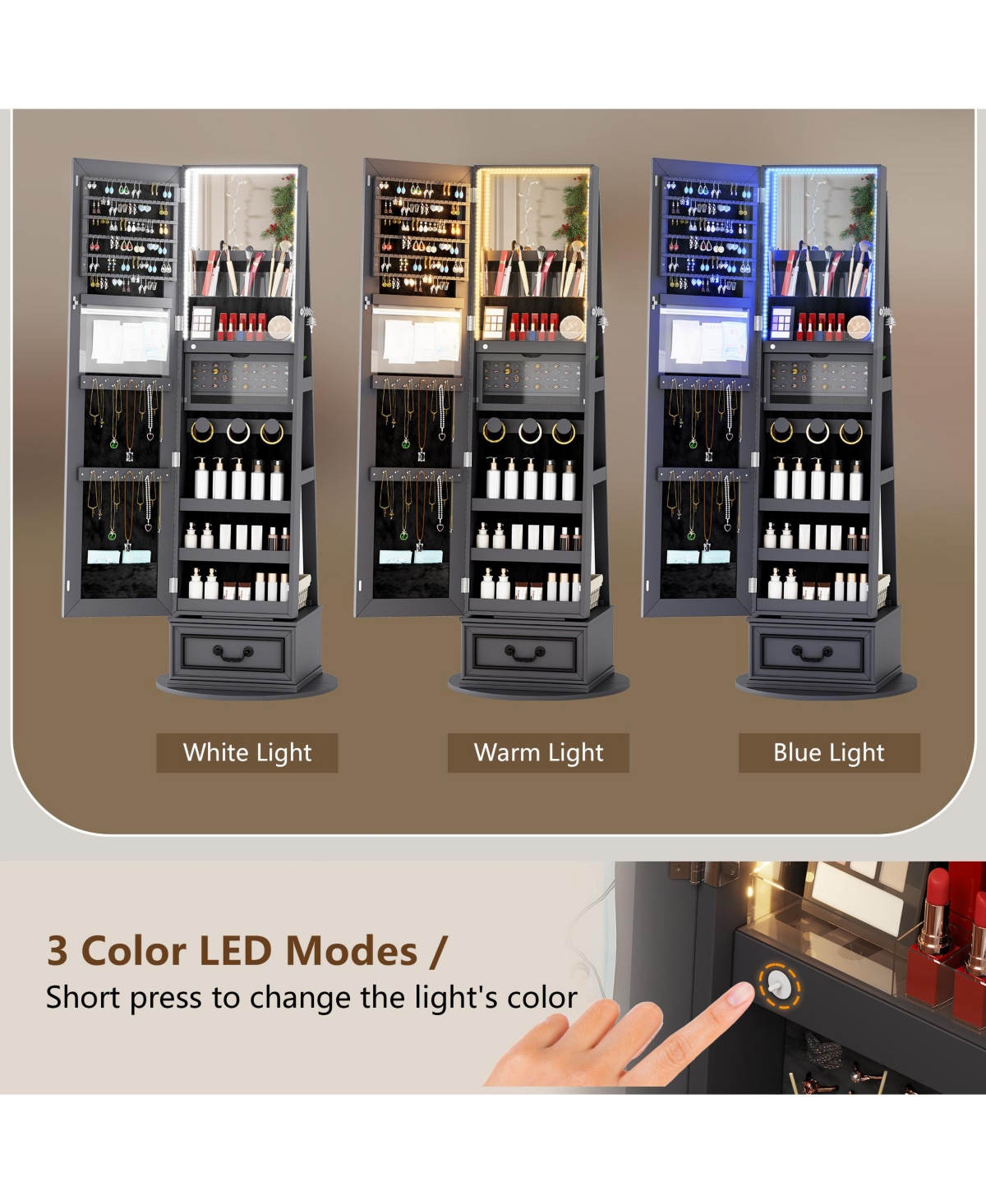 Vlsrka Color Block Full Length Mirror