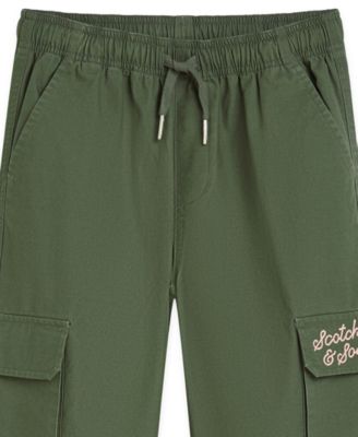 Girls' 7-16 Pocket Cargo Pull-On Pants