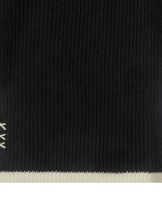 Men's Ribbed Thick Yarn Stitch Scarf