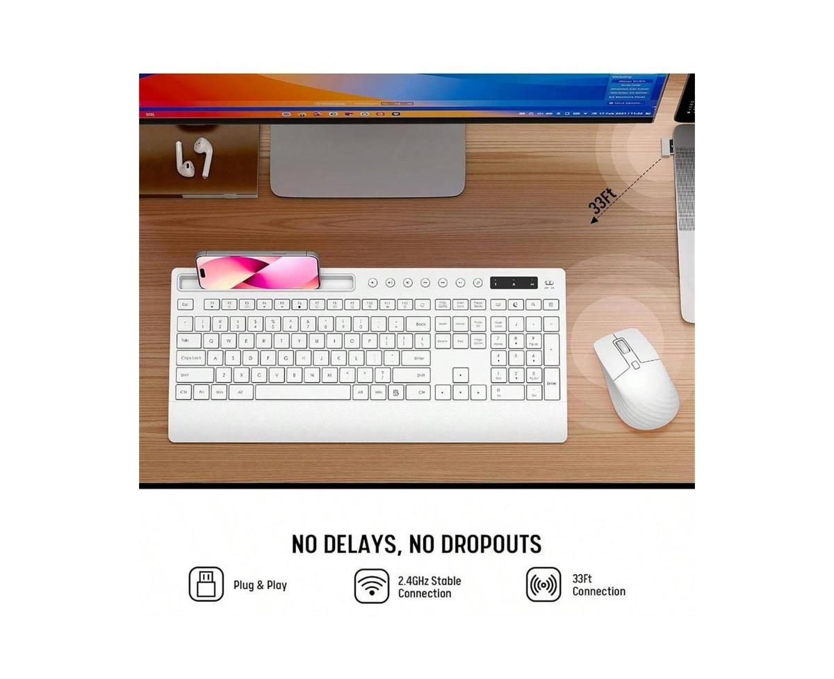 risokeys Wireless Keyboard and Mouse Combo