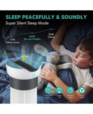 Air Purifier with Sleep Mode for Home Office up to 1300 Sq Ft